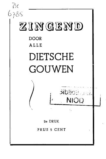 DIETSCHE GOUWEN