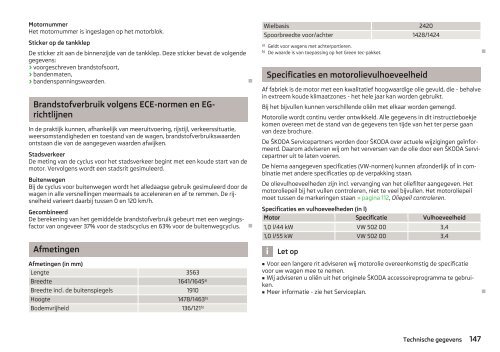 ŠKODA Citigo Instructieboekje - Media Portal - Škoda Auto