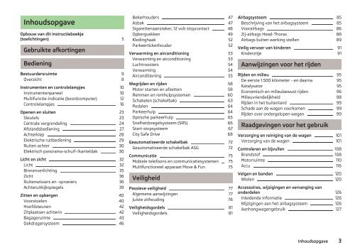 ŠKODA Citigo Instructieboekje - Media Portal - Škoda Auto