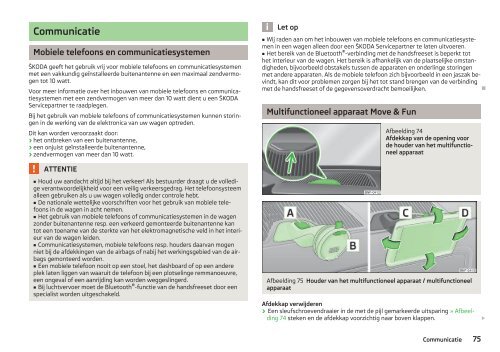 ŠKODA Citigo Instructieboekje - Media Portal - Škoda Auto