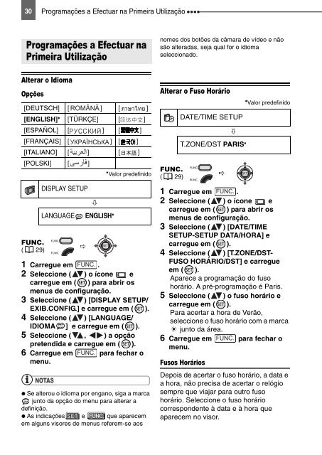 Manual de instruções PAL - Canon Europe