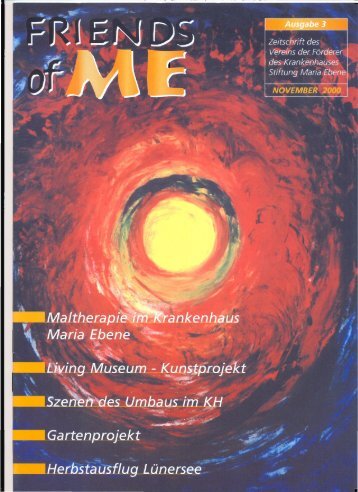 3. Ausgabe -November 2000 - Stiftung Maria Ebene