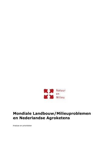 download pdf - Natuur en Milieu - Stichting Natuur en Milieu