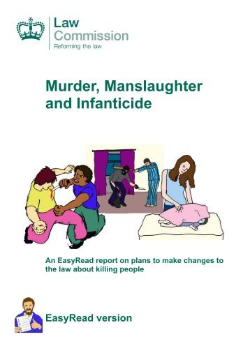 Murder, Manslaughter and Infanticide - Law Commission
