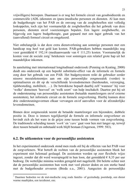 PSWpaper 2004-05 schoenmaekers.pdf - Universiteit Antwerpen