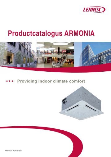 Productcatalogus ARMONIA - Lennox