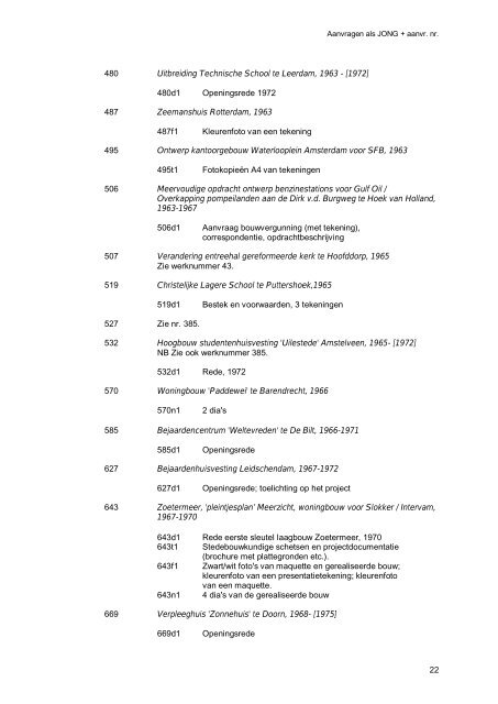 Inventaris op het archief Jos en Leo de Jonge (1917-1995) Jos de ...