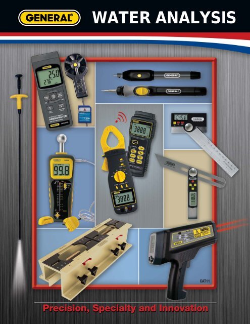 Water Analysis - General Tools And Instruments