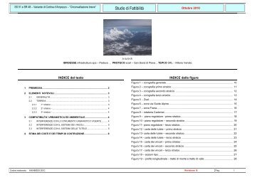 Studio di fattibilità modificato della viabilità di Cortina d'Ampezzo