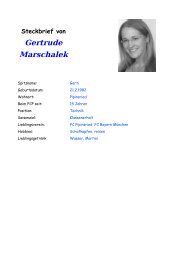 Gertrude Marschalek - FC Pipinsried