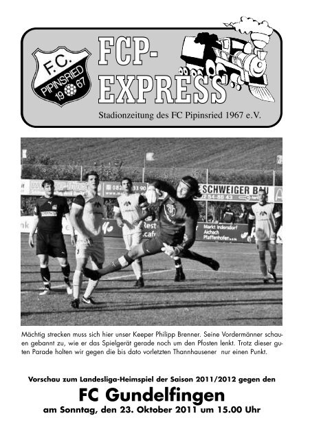 Stadionzeitung - FC Pipinsried