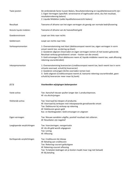 Samenvatting Bedrijfseconomie voor de manager