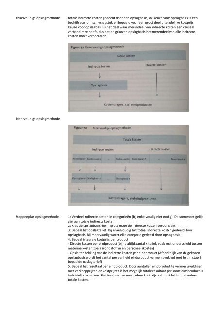 Samenvatting Bedrijfseconomie voor de manager