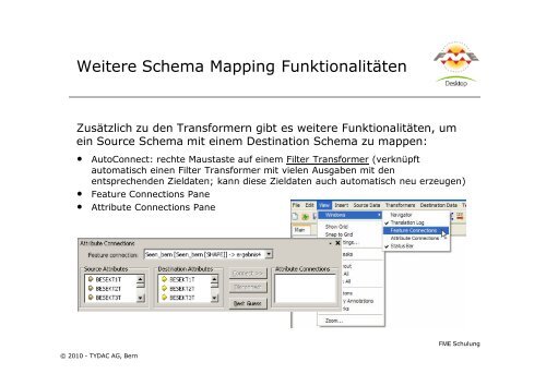 FME-Attributen - Tydac AG