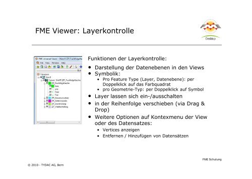 FME-Attributen - Tydac AG