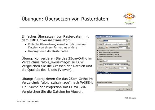 FME-Attributen - Tydac AG