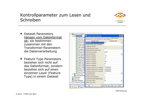 FME-Attributen - Tydac AG