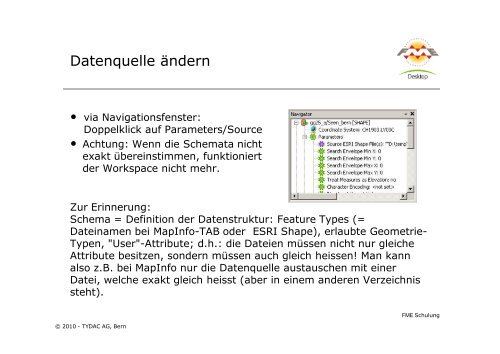 FME-Attributen - Tydac AG