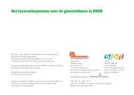 Het innovatiesysteem voor de glastuinbouw in ... - InnovatieNetwerk