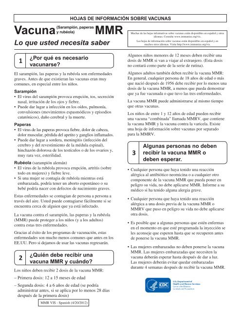 MMR - Patient Education Home
