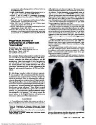 Pelger-Huet Anomaly of with - Chest