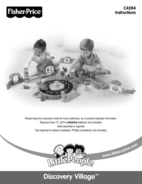 C4284 : Little People® Discovery Village - Mattel
