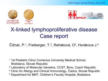 X-linked lymphoproliferative disease Case report