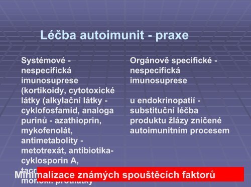 Imunopatologické reakce - Ústav imunologie