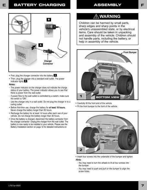 L7821 : Power Wheels Nascar - Mattel