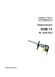 Elektrohammer EHB 11 - Wacker Neuson