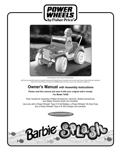 74350 Barbie Splash Mattel
