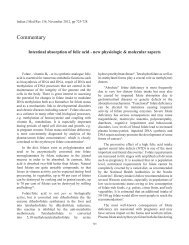 Intestinal absorption of folic acid