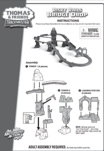 W3542 : Risky Rails Bridge Drop - Mattel