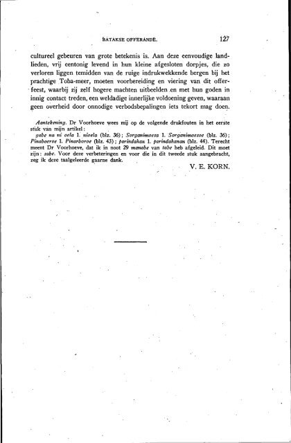 Bijdragen tot de Taal-, Land- en Volkenkunde 109 (1953), no: 2 ...