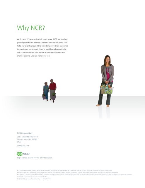 Do you want to improve your customers' shopping experience ... - NCR