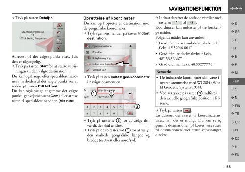 Betjeningsvejledning - Becker - Harman/Becker Automotive Systems ...