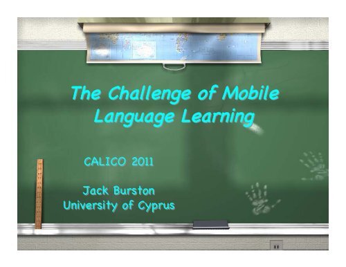 presentation slides - Calico