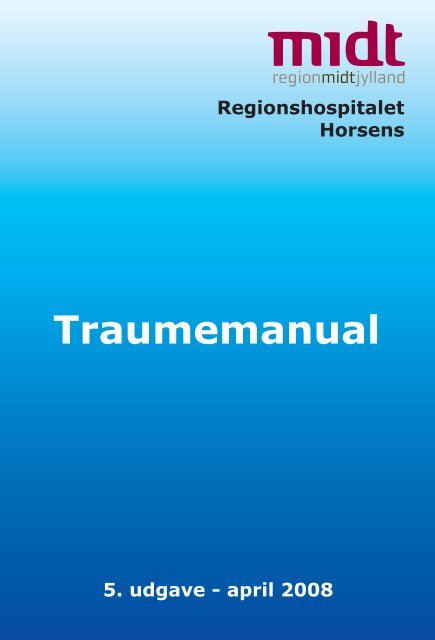 Traumemanual fortløbende.pdf - e-Dok