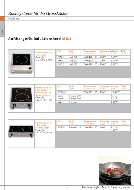 Kochsysteme für die Grossküche - Simeta AG