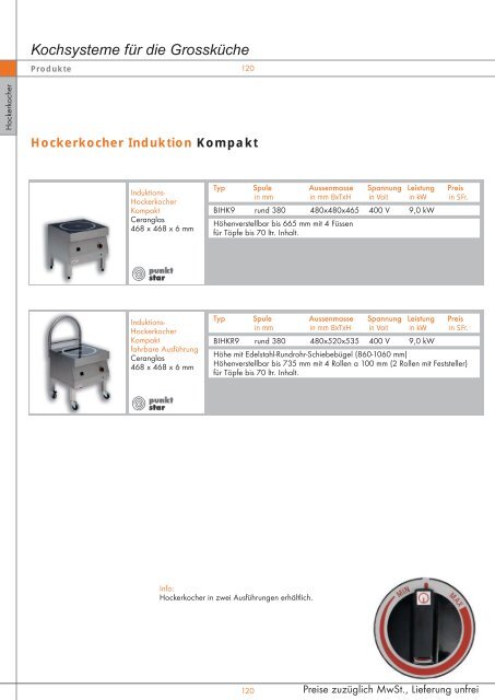 Kochsysteme für die Grossküche - Simeta AG