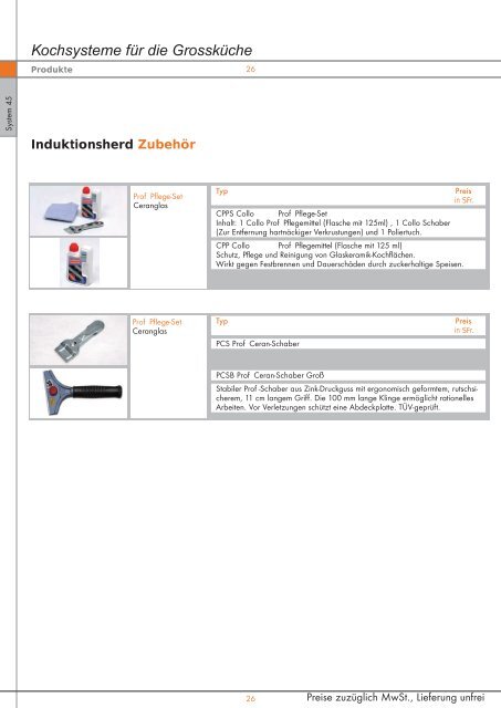 Kochsysteme für die Grossküche - Simeta AG