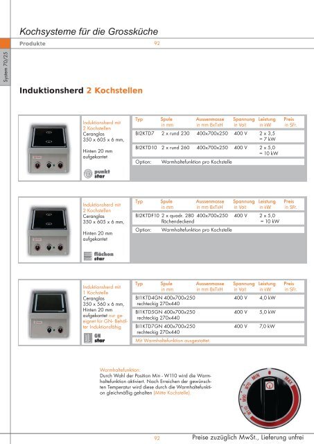 Kochsysteme für die Grossküche - Simeta AG