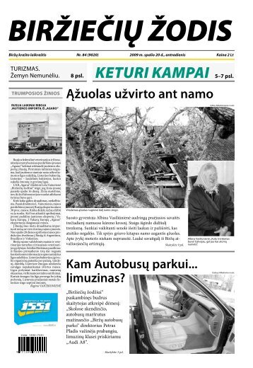 TRUMPOSIOS ŻINIOS Keturi Kampai 5–7 psl.
