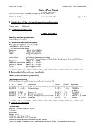 Safety Data Sheet - Antiseptica