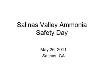 Basics of Refrigeration-Russ Ramos - Salinas Valley Ammonia ...