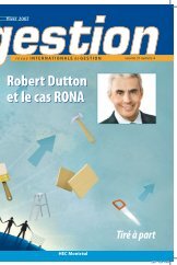 Robert Dutton et le cas RONA Robert Dutton et le ... - HEC Montréal