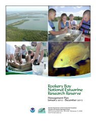 Management Plan - National Estuarine Research Reserve System ...