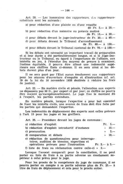 — 184 — Arrêté du 2 mai 1951, concernant le ... - Etat du Valais