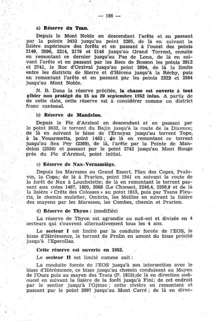 — 184 — Arrêté du 2 mai 1951, concernant le ... - Etat du Valais