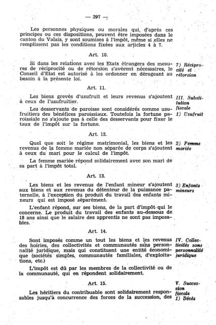 — 184 — Arrêté du 2 mai 1951, concernant le ... - Etat du Valais